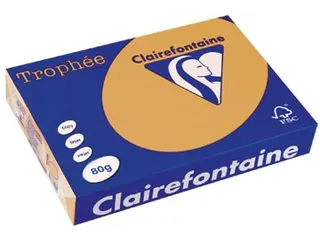 Trophée Pastel gekleurd papier A4 80 gram 500vel Caramel bruin - 2