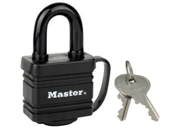 Hangslot MasterLock 7804EURD stiftcilinder gelamineerd staal 40mm