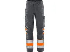 Fristads 2649 Werkbroek Klasse 1 GPLU High Vis oranje/grijs maat D100