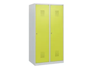 schoollocker,HxBxD 1530x800x500mm,2vak,vak B 400mm,cil.-slot - 2