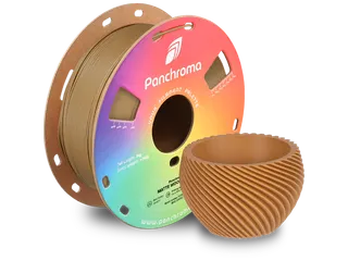 PLA Matte 1,75mm hout bruin 1kg Panchroma 3D Filament - 2