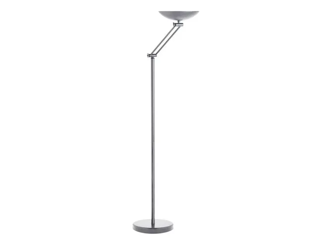 Unilux Dely 2.0 Articulé LED vloerlamp knikarm Grijs