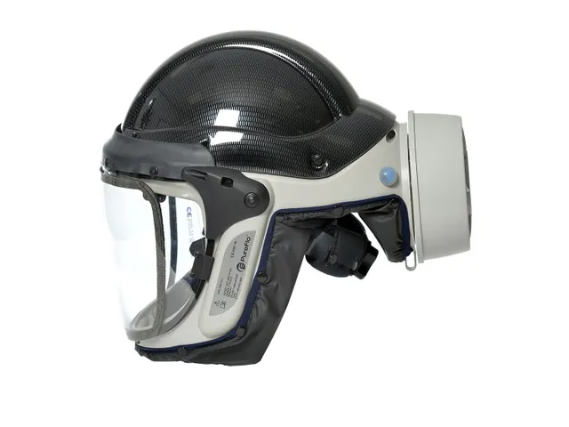 Gentex Pureflo PF33 ESM+ luchtkap met P3 filter en oplader