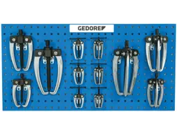 1.18/1.19 Trekkerset op geperforeerd paneel 12stuks