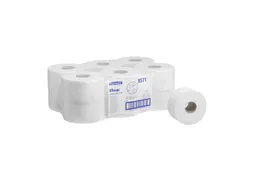 Toiletpapier Kleenex jumbo 2-laags 180m wit