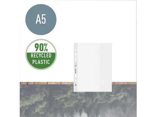 Recycle geperforeerde showtas, A5, 100 micron