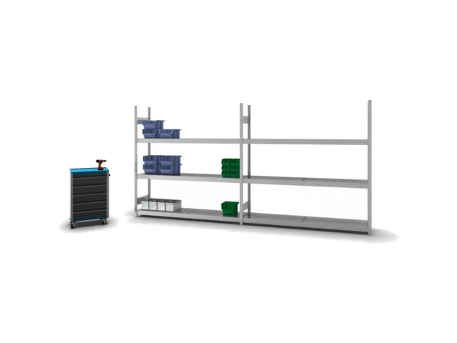 rayonnage grande largeur,rayonnage départ,HxlxP 2000x2070x435mm