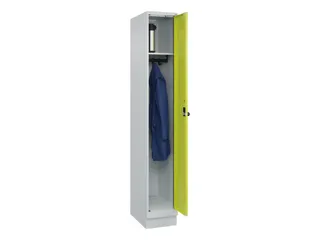 locker,HxBxD 1950x300x500mm,1vak,vak B 300mm,draaigrendel,sokkel - 1