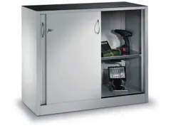 Schuifdeurkast Hxbxd 1000X1200X600Mm Ral7035