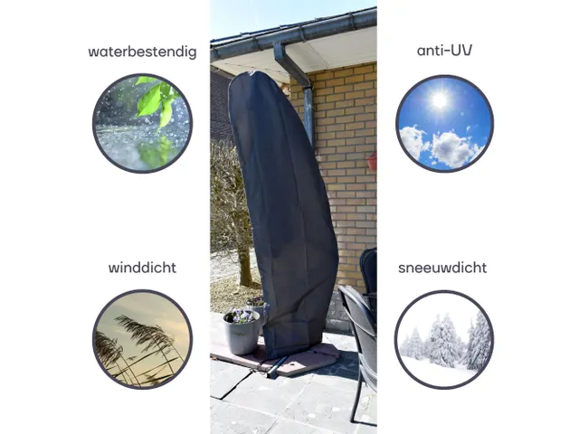 Buitenhoes Voor Zweef Parasol TOT Ø 350cm