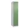 lockerkast,HxBxD 1850x400x500mm,1x3vakken,vak B 400mm,cil.-slot