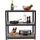Rek Home Table 175 kg 88x90x45cm 3 Legborden Zwart