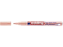 Viltstift Edding 751 lakmarker rond pastel roze 1-2mm