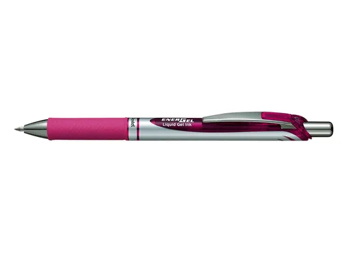 Gelschrijver Pentel Energel BL77 roze 0.35mm