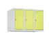 armoire superposable,p. Armoire vestiaire,3compart.