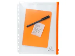 Exactive 5 Geperforeerde Showtassen Met Zip-Sluiting A4