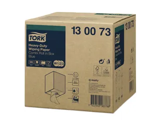 Tork 130073 Heavy-duty Paper Combirol Blauw 2-laags poetspapier - 1