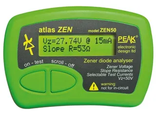 Atlas Zen - Zener Diode Analyzer (0 - 50 V) - 2