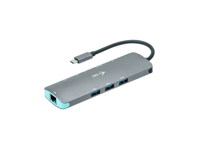 Usb-c Metal Nano Dockingstation 4k Hdmi Lan +