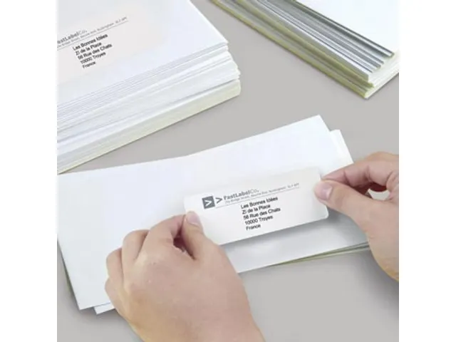 Etiket Avery L7160-250 63.5x38.1mm Wit 5250 Stuks