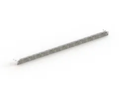 sokkellijst,v. inhaakstelling,HxB 56x1300mm,staal verzinkt