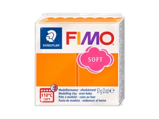 Boetseerklei Fimo soft 57 gram mandarijn - 1