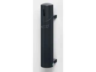 Wandasbak 1.4 liter HxØ 510x100mm Antiek-Zilverkleurig - 1