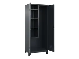schoonmaakkast,HxBxD 1950x800x500mm,links 4vakken