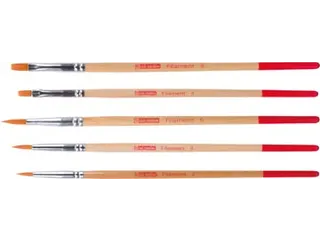 5 Aquarelpens Poly Assorti - 3