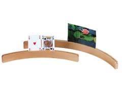 Kaarthouder hout middel 35 cm