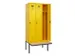 locker met bank,voor scheiding van kleding,HxBxD 2120x900x815mm,3vak