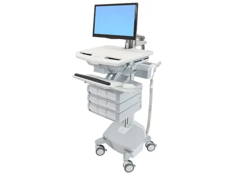 Medische Trolley StyleView-wagen met LCD-arm, LiFe Powered 9 laden