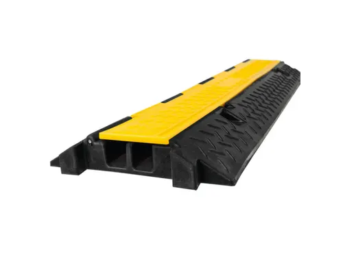 kabelbrug,v. snelheden <10km/h,B 1000mm,overrijd H 45mm,hard rubber