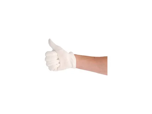 Handschoenen Katoen Maat 12 25cm Wit Zware Kwaliteit