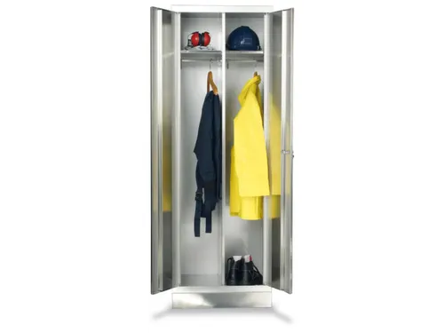 garderobe-/vakkenkast,HxBxD 1800x800x500mm,cil.-slot