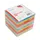 Memokubus Quantore 90x90mm transparant assorti
