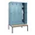 locker met bank,HxBxD 2120x1200x815mm,4vak,vak B 300mm,draaigrendel