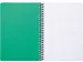 FOREVER spiraalschrift A5 90g geruit groen