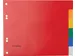 intercalaires, ft A5, perforation 6 trous, PP, 6 onglets en couleurs a