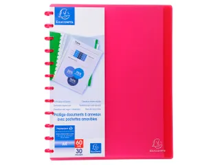 Showalbum PP ring 30 tas A4 rood - 3
