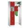 personeelsgarderobe cil.slot 1950x850x500mm 1x5 vakken 400mm RAL3000