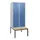locker met bank,HxBxD 1950x800x815mm,2vak,vak B 400mm,cil.-slot