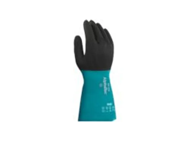Handschoen Alphatec 58-535W Antraciet Groen Volledig Gecoat Maat 9