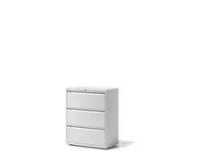 hangmappenkast,HxBxD 1000x800x470mm,3hangmappenframes,romp verkeerswit