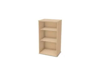 kantoorstelling,opbouwelement,HxBxD 1070x600x445mm,NE-esdoorn - 2