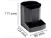 Pennenkoker Exacompta Mini Octo Ecoblack zwart