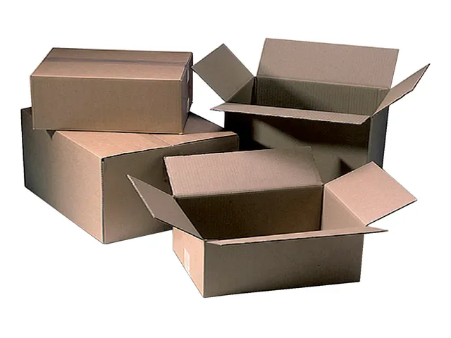 Verzenddoos CleverPack bulk 200x150x100mm bruin enkelgolf 25stuks