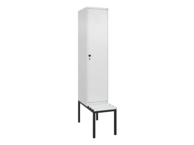 locker voor scheiding van kleding,HxBxD 2120x400x815mm,1vak