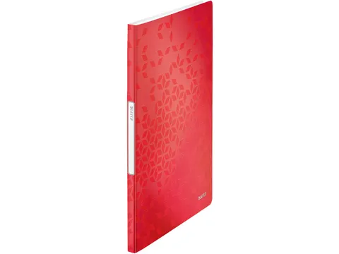 WOW showalbum A4, 20 hoezen, rood