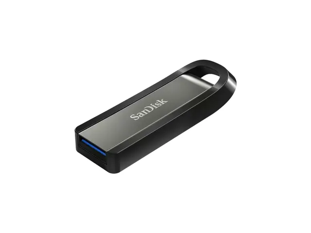 SanDisk Extreme Go USB Stick 128GB Roestvrijstaal